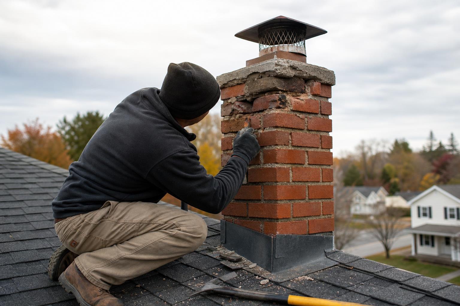 Chimney Cap Installation